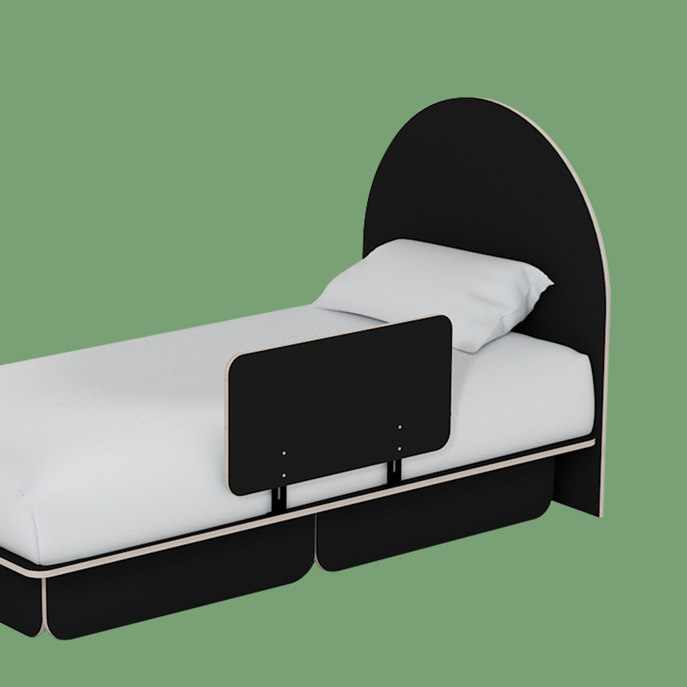 누어 룬드 아크 반원헤드 수납침대 프레임 싱글 슈퍼싱글 S/SS