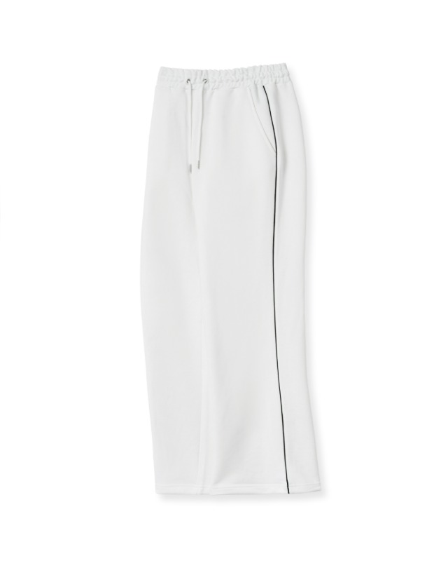 빈스모크 Luxe Track Pants WHITE - 상품 이미지