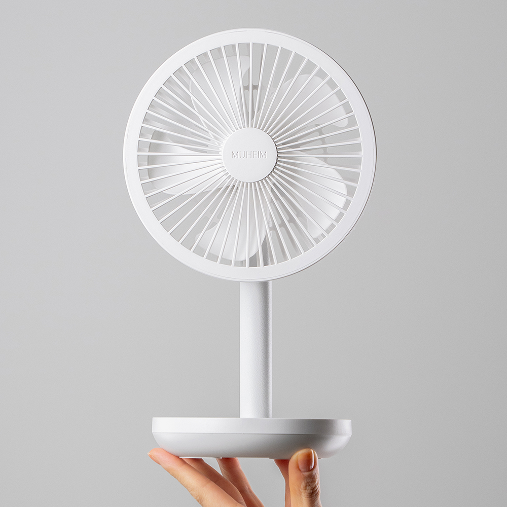 뮤하임 탁상용 무선 선풍기 캠핑 책상 사무실 소형 무소음 제품 이미지