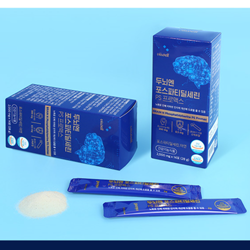 비웰 두뇌 엔 포스파티딜세린 PS 아연 스틱 14포 3박스 인지력 면역 뇌 건강 기억력 - 상세 이미지 4