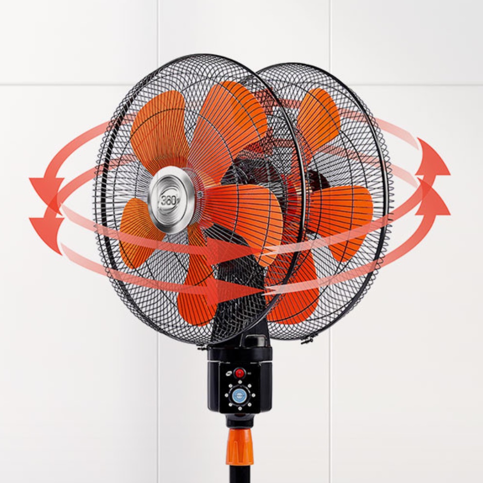 20인치 대형 양날개선풍기 앞뒤선풍기 영업용 축사용 양면선풍기