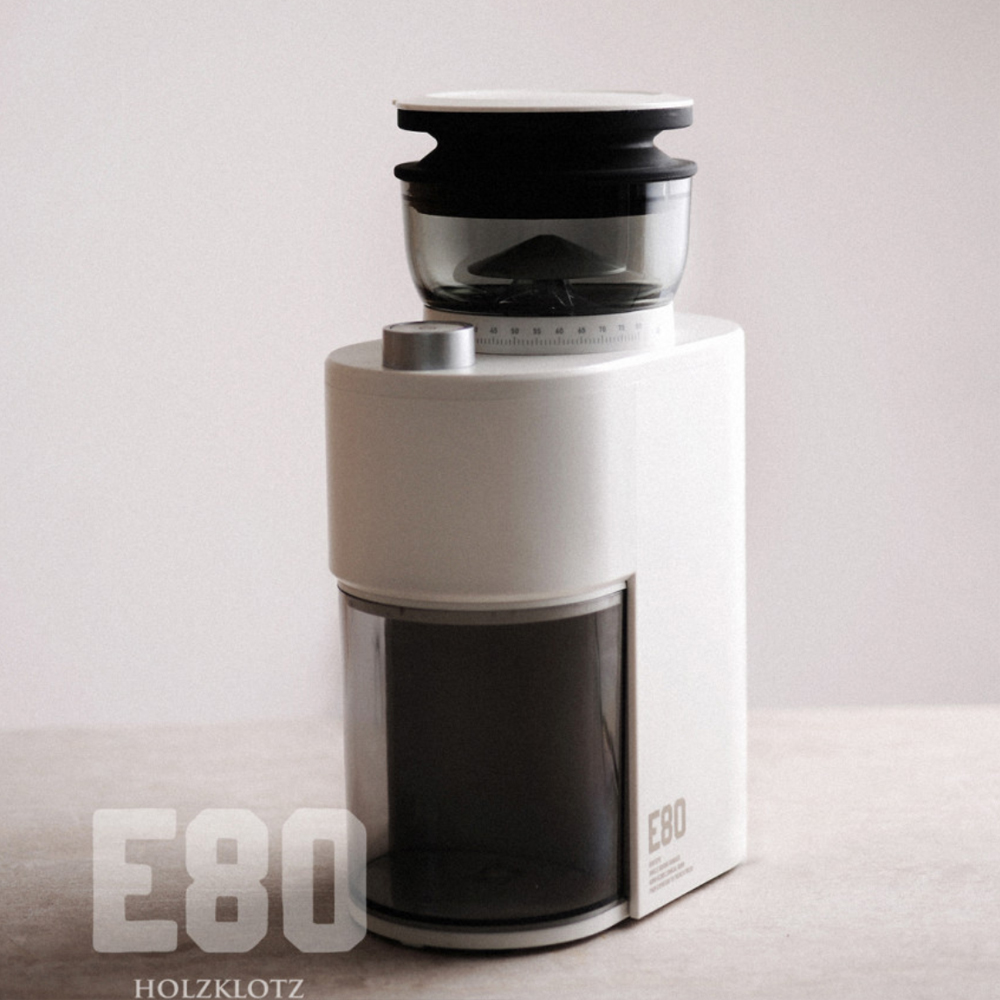 홀츠클로츠 전동 커피 그라인더 E80 80단계 자동 원두분쇄기 에스프레소 핸드드립  원두가는기계