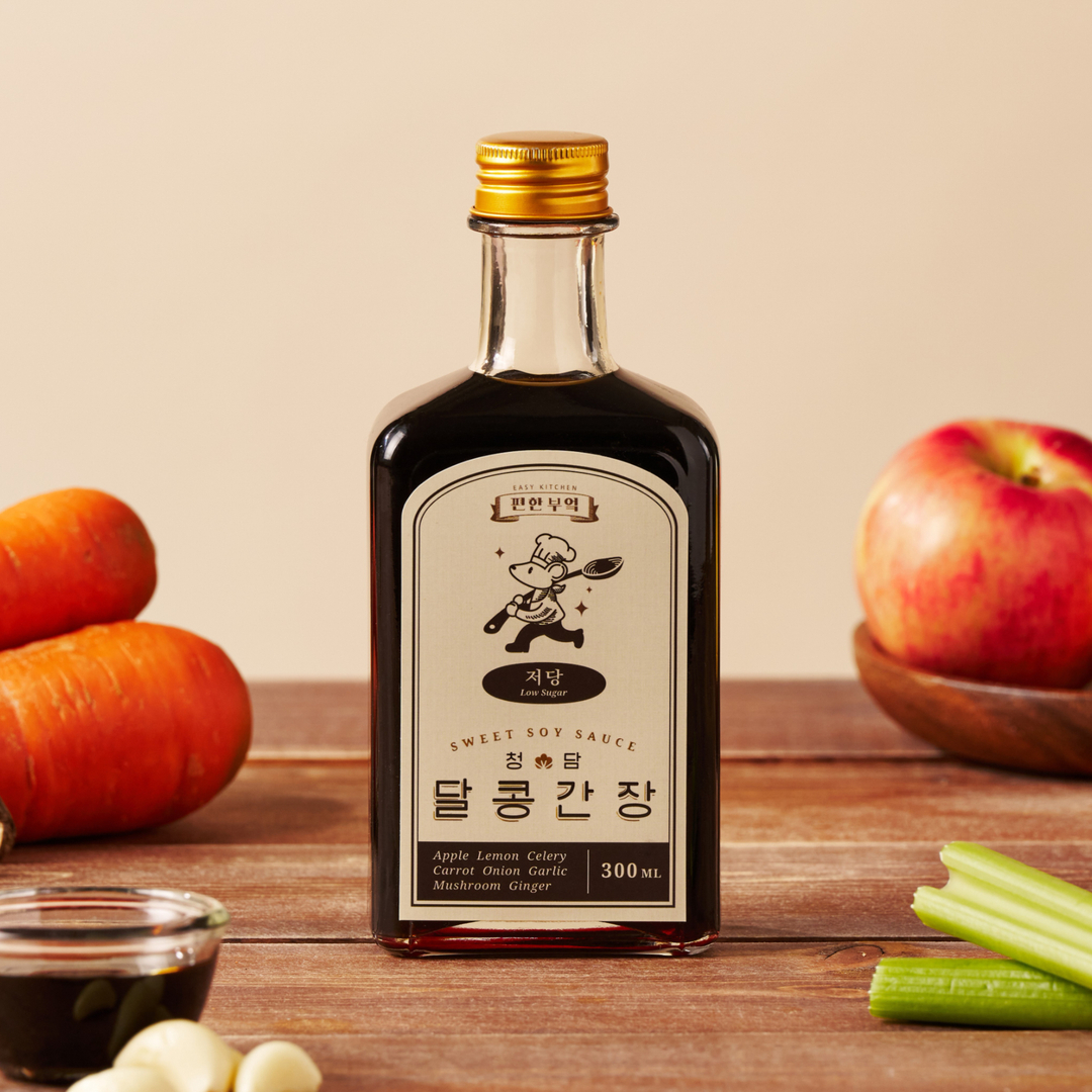 달콩간장 저당 식단 수제 저염 맛 간장 만능 아기 반찬 소스 연어장 계란밥 장조림 불고기