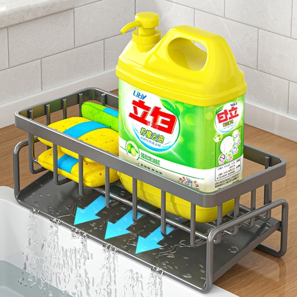 물흐름수세미거치대 수세미받침대 싱크대 행주걸이 - 상세 이미지 4