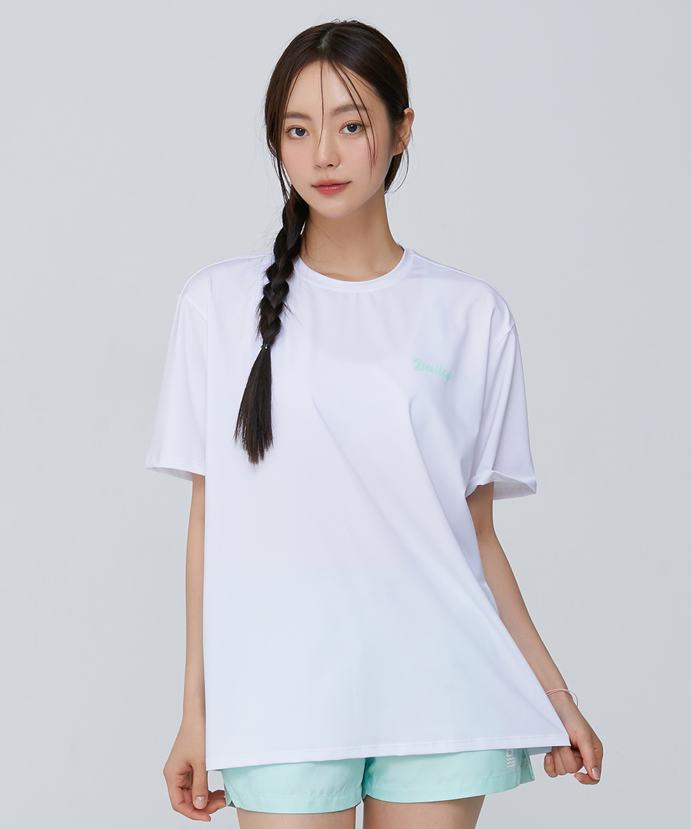 밸롭 임팩트 세미오버 숏슬리브 화이트 2개 구매 시 추가할인 이미지 7