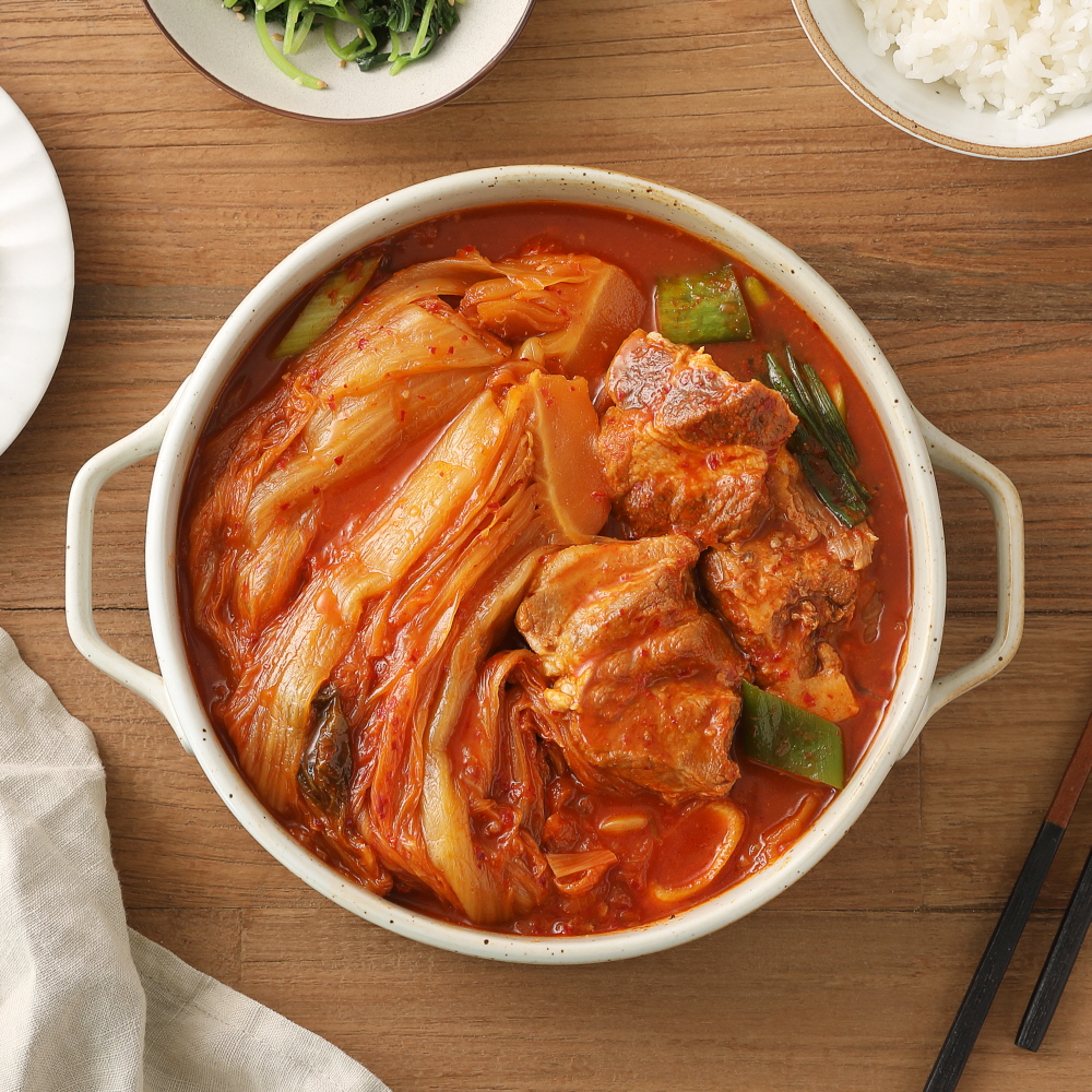 [푸딩팩토리] 얼큰칼칼 김치요리 1팩+1팩 골라담기_김치찌개 김치찜 부대찌개 김치제육 - 상세 이미지 4
