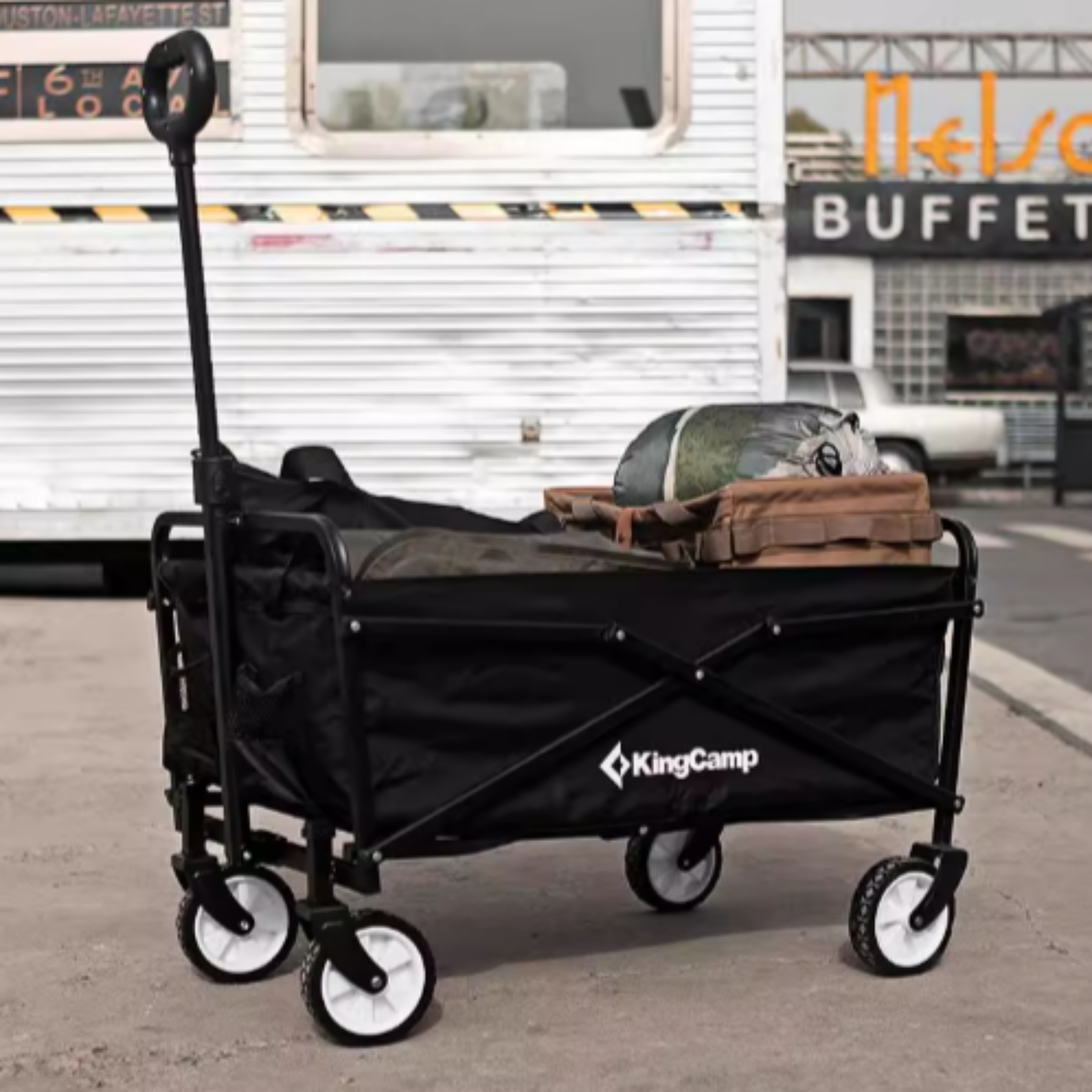 킹캠프 접이식 폴딩 웨건 다용도 야외 캠핑 카트 KC2460 Folding camping wagon - 상세 이미지 2