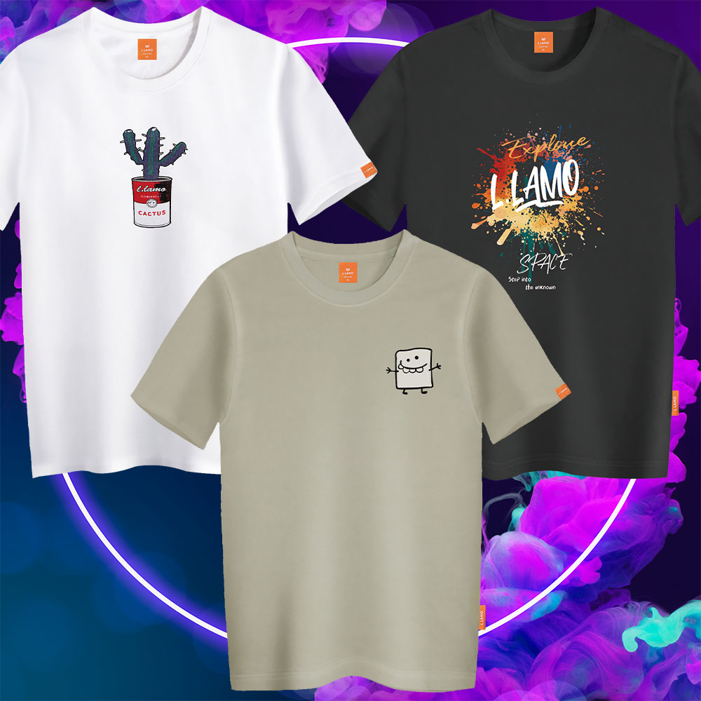 엘라모 남자 반팔티 오버핏 빅사이즈 무지 티셔츠 단체티