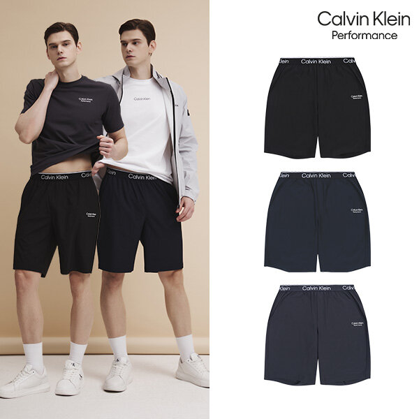 [25년최신상] 캘빈클라인 퍼포먼스 남성 우븐 하프 팬츠 3종