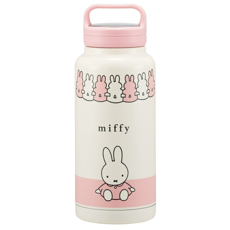 스케이터 미피 캐릭터 스크류 핸들 머그 보틀 1000ml STSC10 - 주방·식기 - 하카타몰