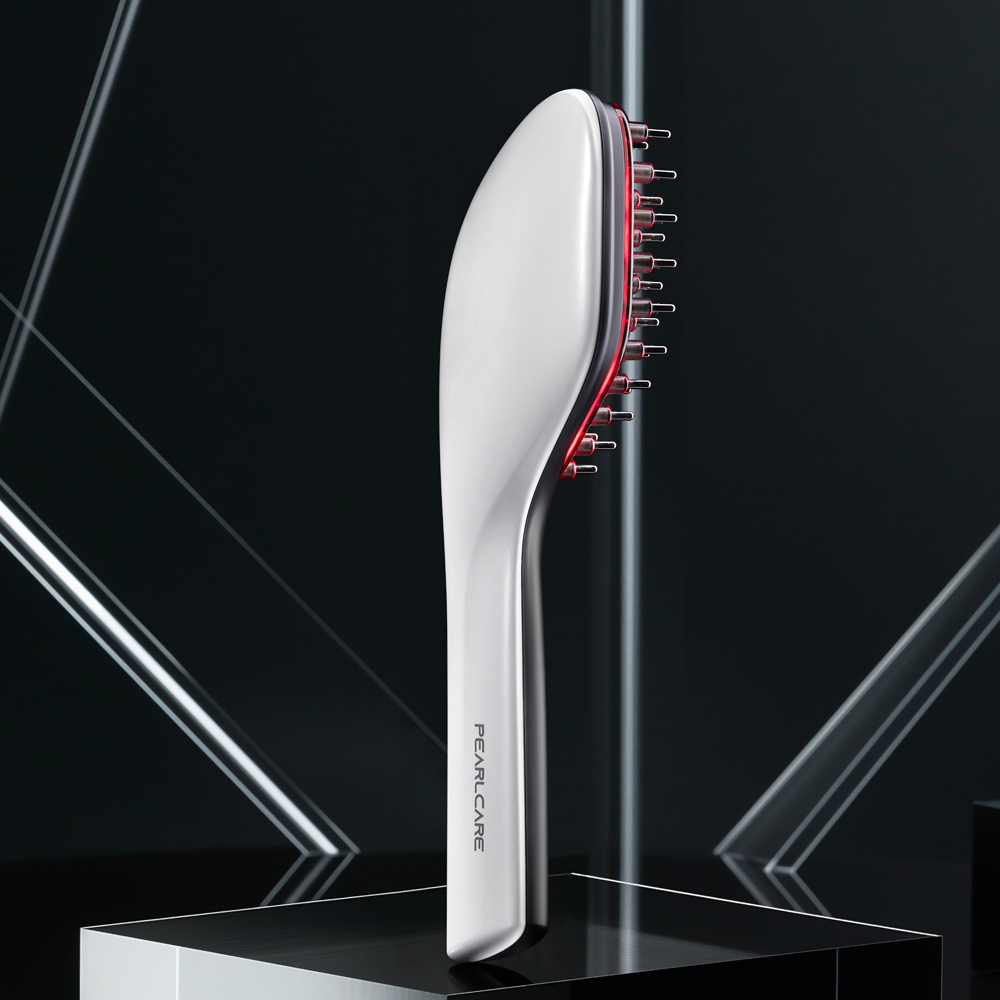 펄케어 헤어프로 두피 각질 관리기 헤어 갈바닉 고주파 두피 마사지기 EMS 탈모빗 도포기