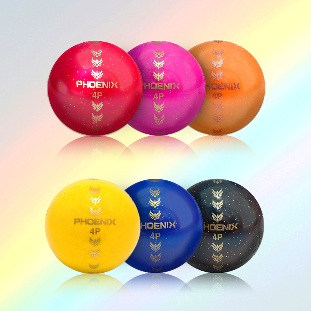 피닉스 아트스윙 국산 파크골프공 4겹 4피스 구조 공인구 고반발 파크골프볼