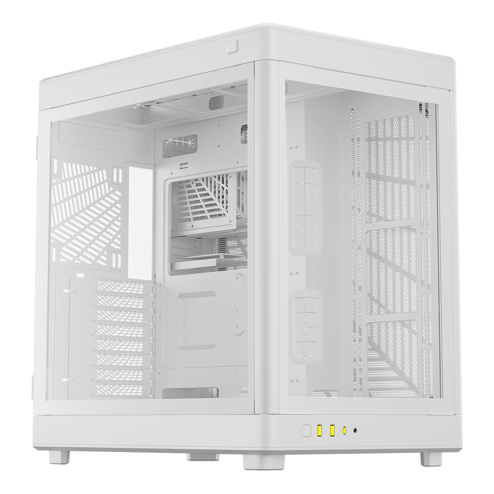 겜디아스 GAMDIAS NESO P1 빅타워 PC 케이스 화이트 화이트 - 상세 이미지 3