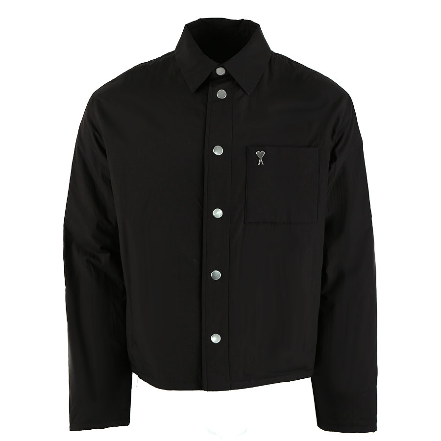 아미 하트 로고 패디드 오 셔츠 HJK238 PA0009 001 (2024 F/W) L,XL - 상세 이미지 2