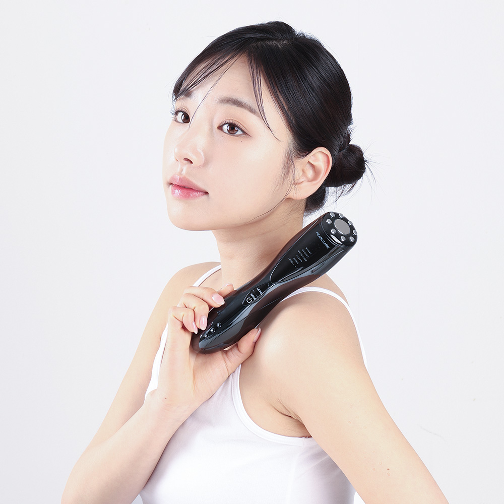 펄케어 트리플웨이 미용기기 멀티 고주파 초음파 마사지기 부스터 홈케어 뷰티 피부 관리기