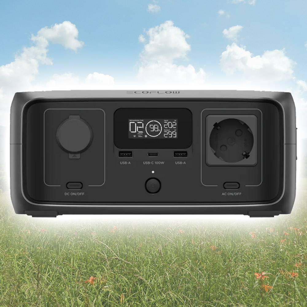에코플로우 리버3 UPS 캠핑용 파워뱅크 245Wh 배터리 차박 캠핑