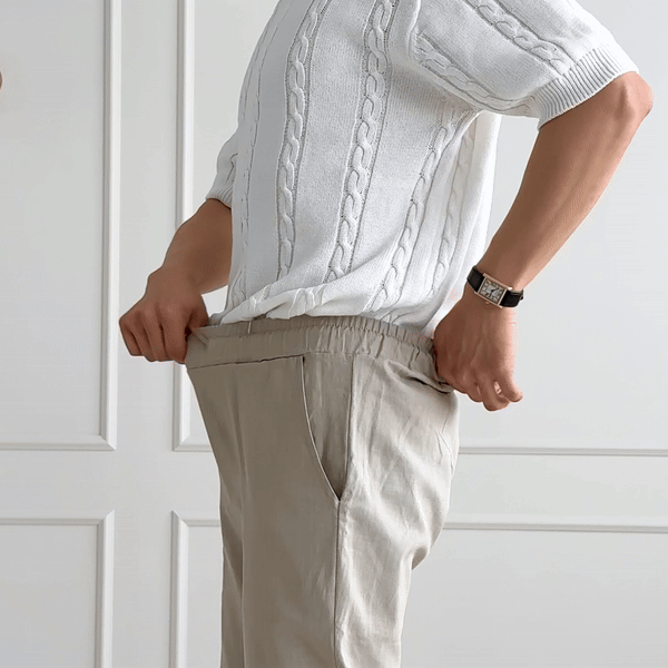 남자린넨와이드팬츠 남자마바지 남성린넨슬랙스 이미지 8