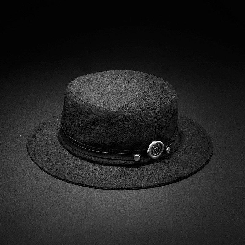 빈스모크 Western Buckethat 블랙 벙거지 모자 버킷햇 - 상품 이미지