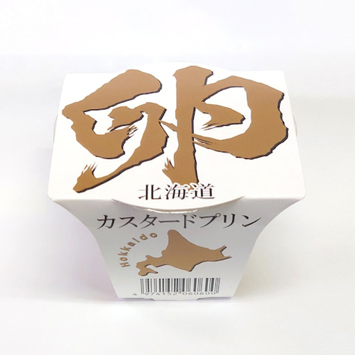 홋카이도 커스터드 푸딩 105g / 일본 디저트 푸딩 - 메인 이미지