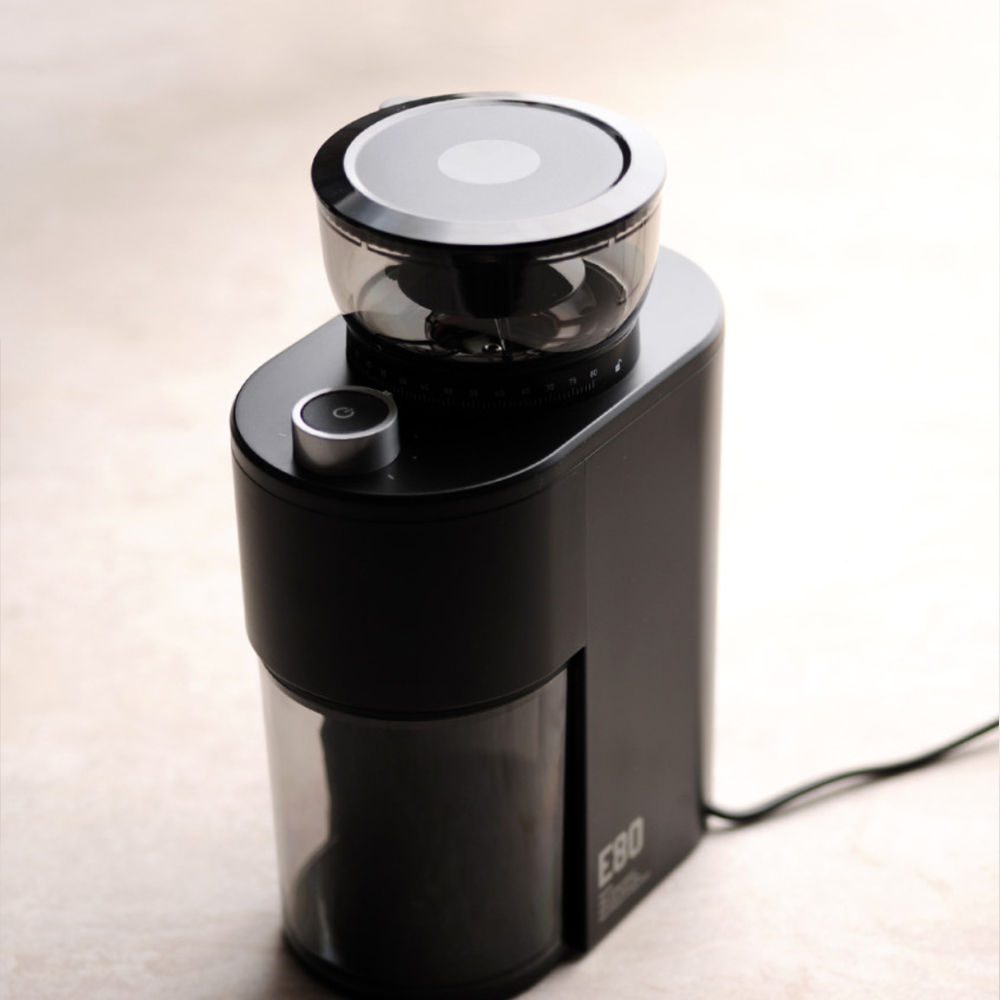 홀츠클로츠 전동 커피 그라인더 E80 80단계 자동 원두분쇄기 에스프레소 핸드드립  원두가는기계