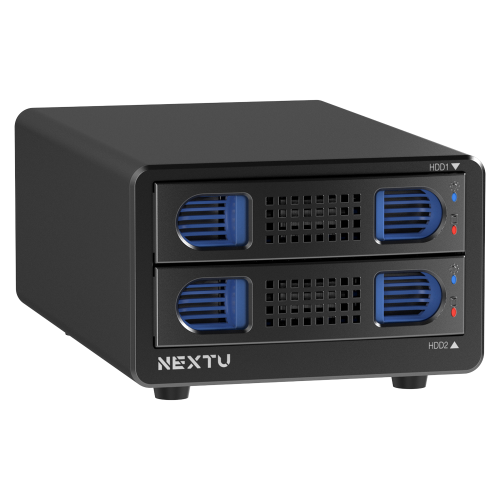 넥스트유 하비슈 2베이 DAS USB3.0 5Gbps HDD SDD 데이터스토리지 - 상세 이미지 3