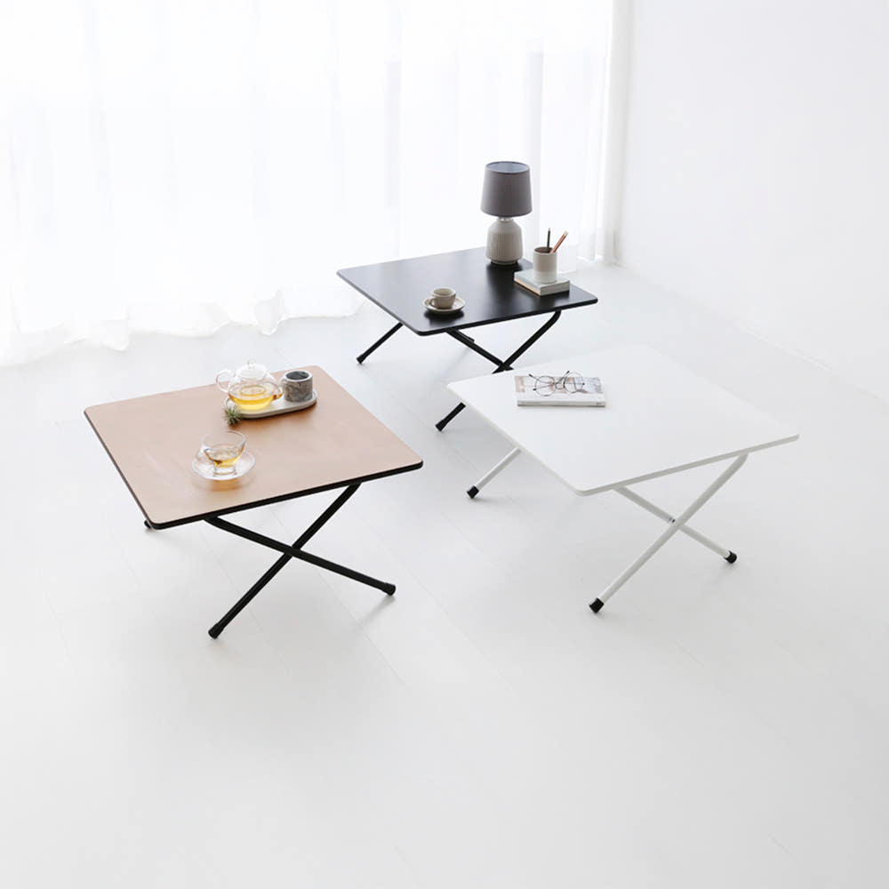 HOMATO 좌식 접이식테이블 60 SM-733NPL 라이트브라운 1342.3674