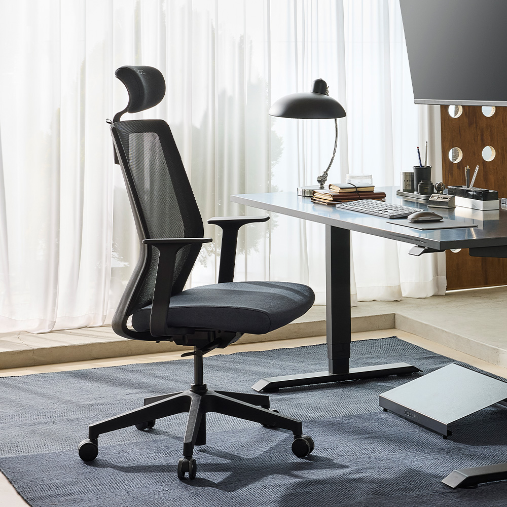 사이즈오브체어 라이트 3size S/M/L 컴퓨터 학생 공부 책상 사무실 메쉬 게이밍 의자