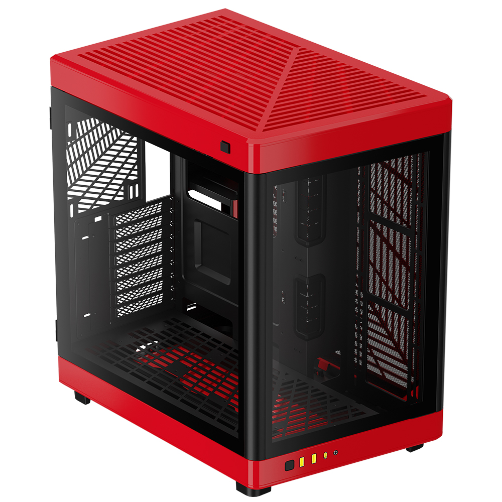 겜디아스 GAMDIAS NESO P1 빅타워 PC 케이스 블랙 레드 - 상세 이미지 4