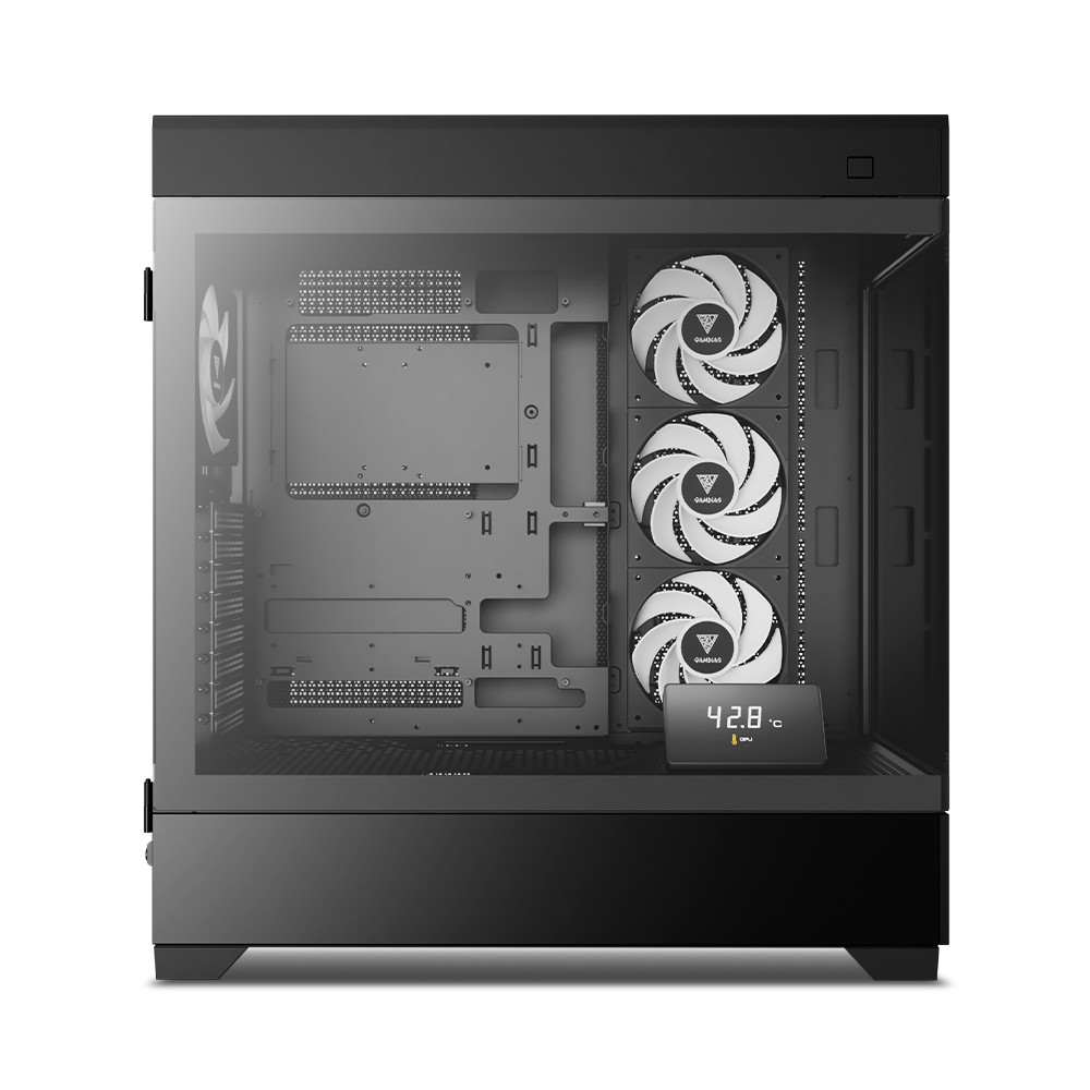 겜디아스 GAMDIAS ATLAS P1 ATX PC 컴퓨터 케이스 블랙 - 상세 이미지 4
