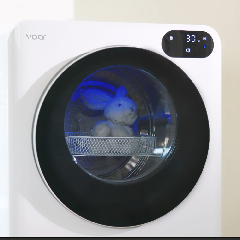 보아르 컴플릿S 미니건조기 4kg UV살균 빨래 세탁 원룸 아기옷 소형 의류 수건 건조기