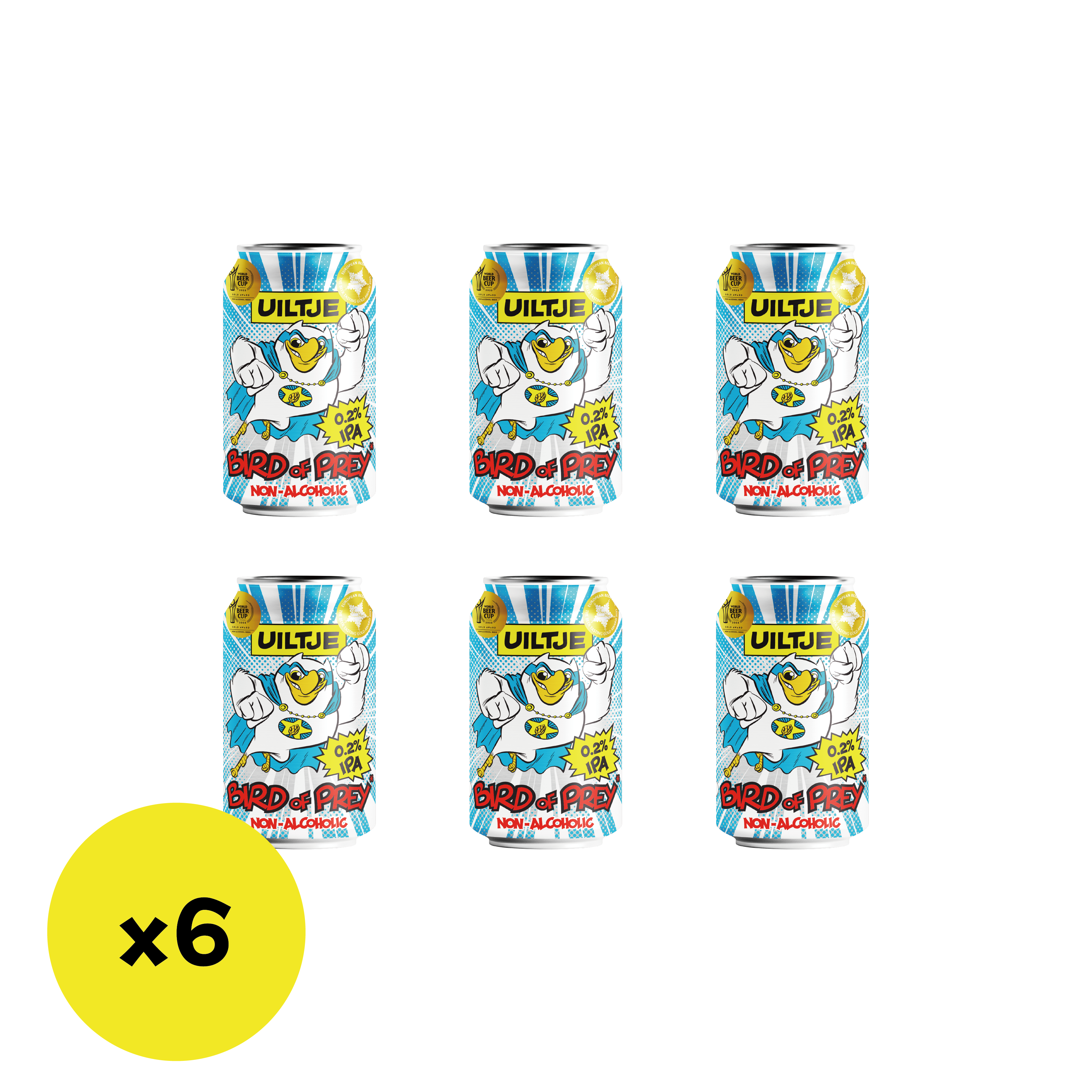 버드오브프레이 논알콜 IPA 330ml 6/12캔 세계맥주대회금상 슈퍼볼 - 상세 이미지 2