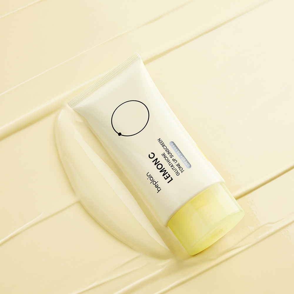 비플레인 레몬씨 글루타치온 톤업 선크림 50ml (SPF50+/PA++++) 50ml, 1개 - 상세 이미지 4