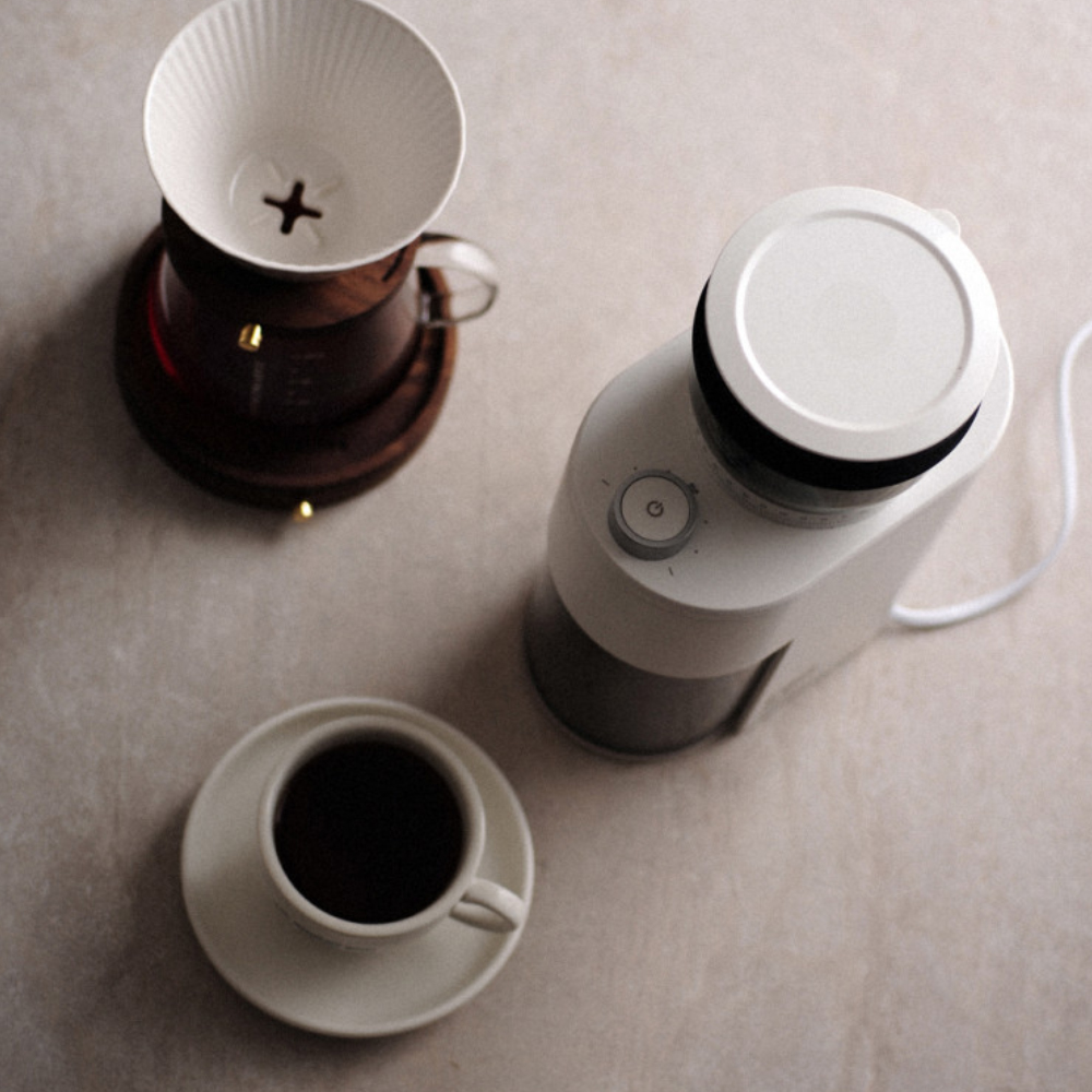 홀츠클로츠 전동 커피 그라인더 E80 80단계 자동 원두분쇄기 에스프레소 핸드드립  원두가는기계