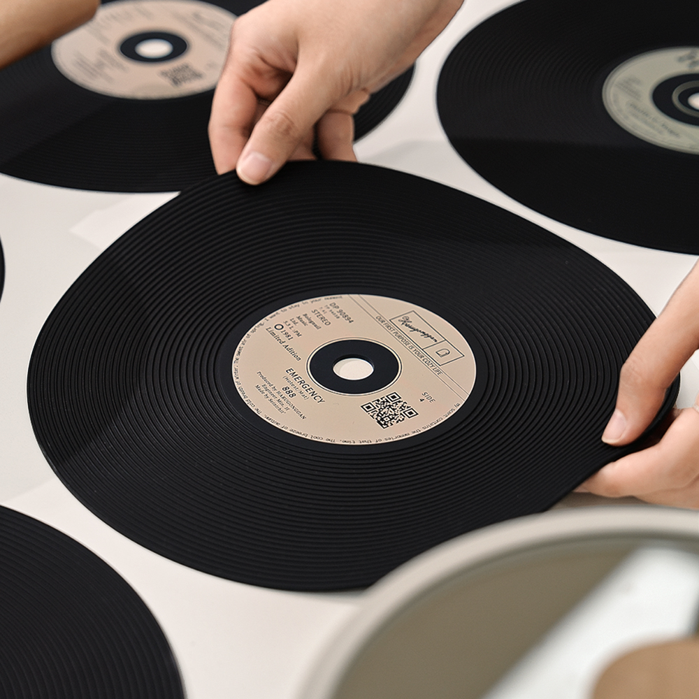 [네이버 단독구성] 하루의공간 LP 인덕션 보호 실리콘 매트 2개 세트