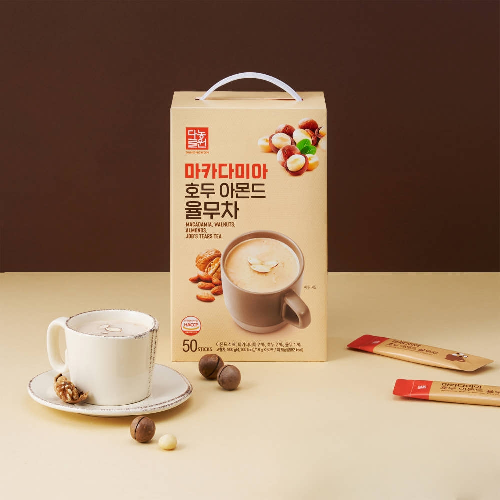 다농원 마카다미아 호두아몬드율무차50T