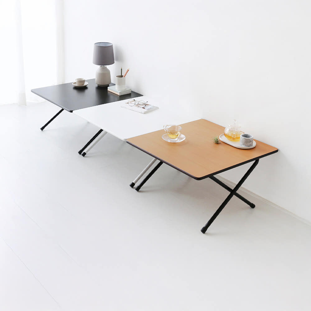 HOMATO 좌식 접이식테이블 60 SM-733NPL 라이트브라운 1342.3674