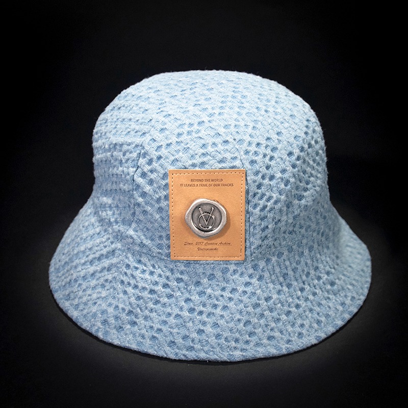 빈스모크 LIBERTAS OVERSIZE BUCKETHAT 데님 벙거지 모자 버킷햇 - 메인 이미지