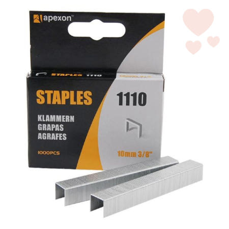 건타카용 10mm 목재용타카핀 목재피스 목공핀 타카건핀