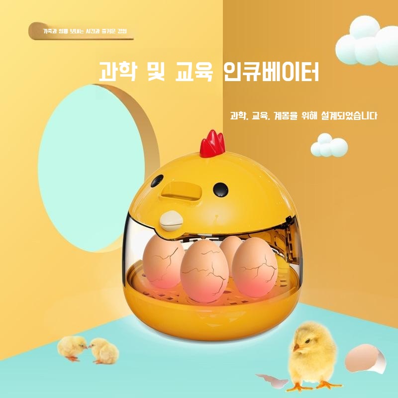 부화율 높은 병아리 부화기 유정란 병아리 키우기 계란부화기 - 상세 이미지 3