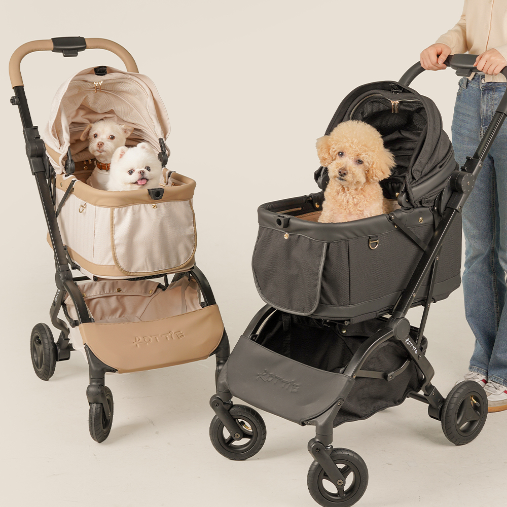 로띠에 에어라이트 강아지유모차 노블레스돔 개모차