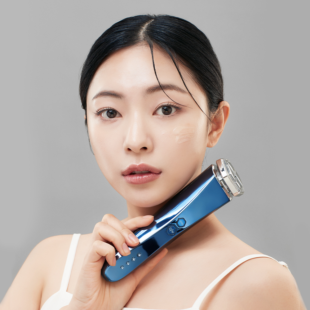 펄케어 딥블루 프로 고주파 탄력 뷰티디바이스 마사지기 홈케어 뷰티 피부 갈바닉 관리기 이미지 8