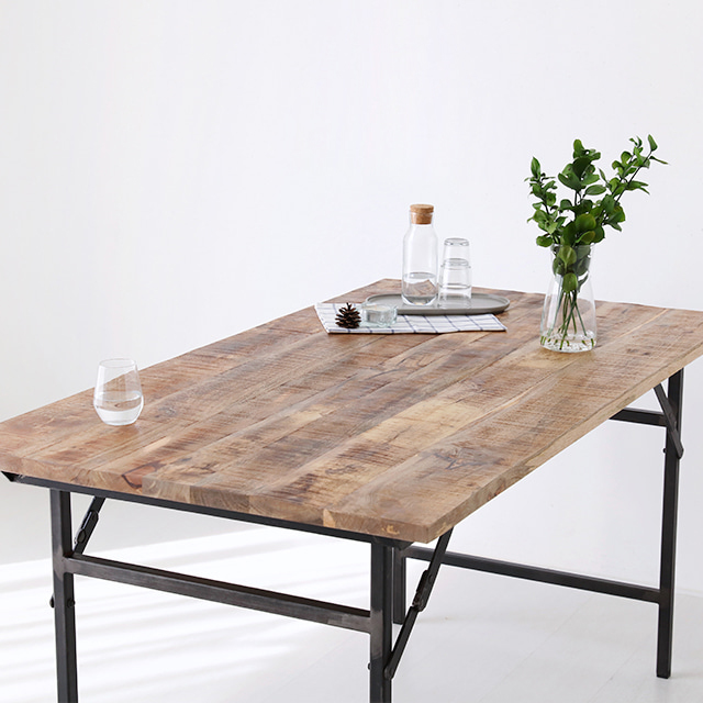 PECRE 빈티지접이식테이블 150x80 PC0128TB 0393.1933