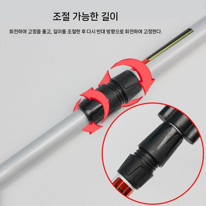 민물뜰채 바다 낚시 뜰채망 대형 알루미늄 뜰망 8인치(20cm) - 상세 이미지 3