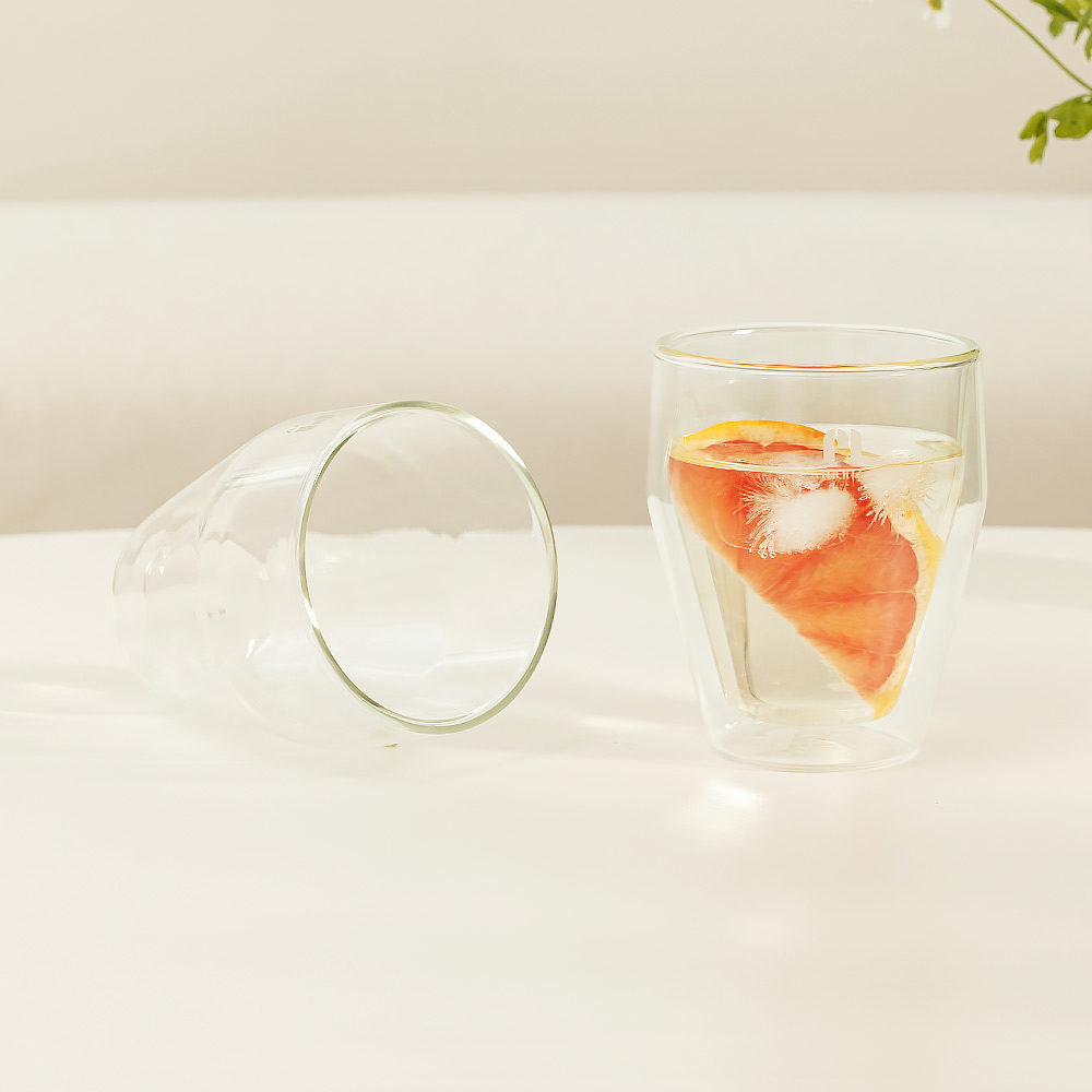 몬즈 더블월 내열유리 이중컵 콘트라 270ml - 상세 이미지 5