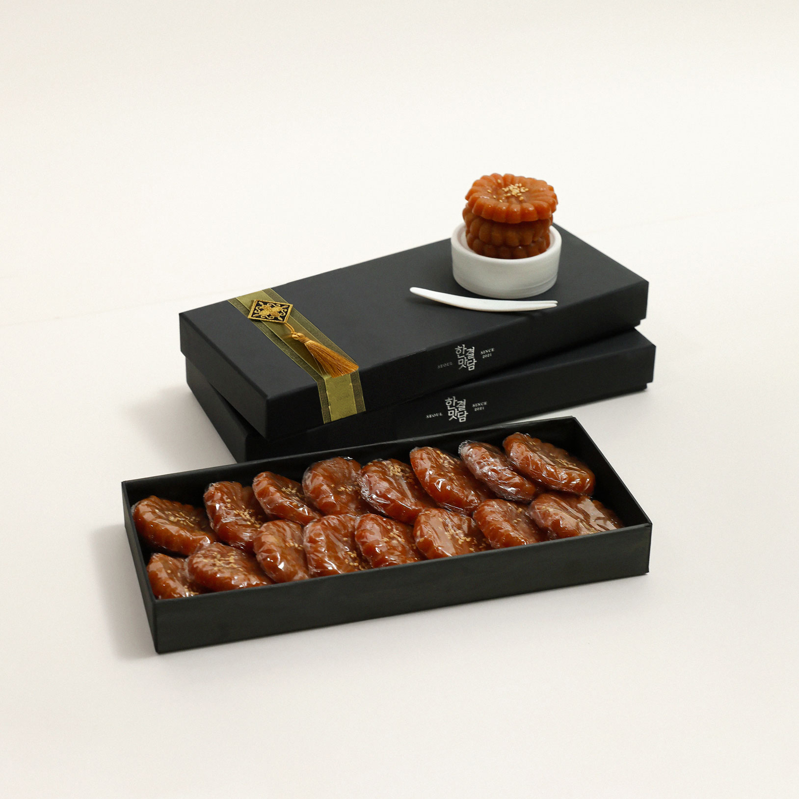 존경약과 찹쌀 수제 한가위 약과 외국인 거래처 비건 디저트 외국인 추석 명절 선물 세트 - 상세 이미지 2