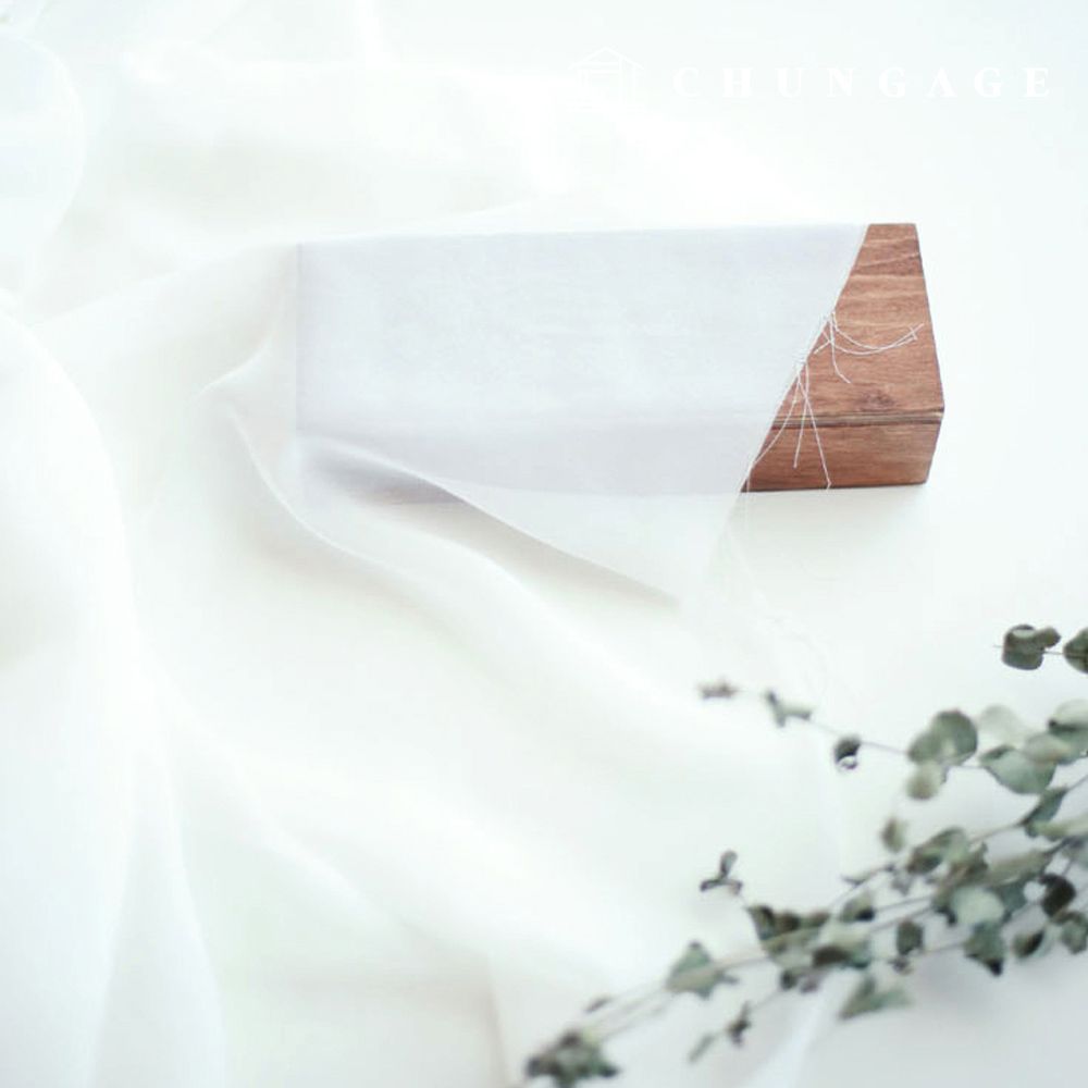 쉬폰원단 배경천 대폭 커튼 쉬폰 무지 차르르 3종