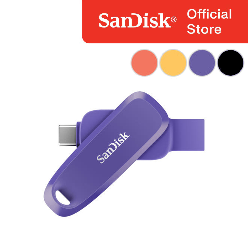 샌디스크 폰 드라이브 for 안드로이드 USB 3.2 OTG 퍼플 128GB 상품 이미지
