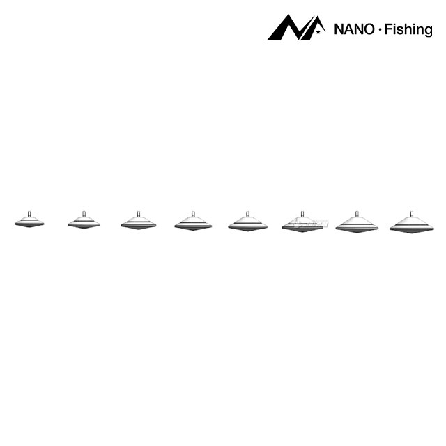 나노피싱 UFO 스위벨 X 8종 합사전용 반중력 채비 민물낚시 - 상세 이미지 4