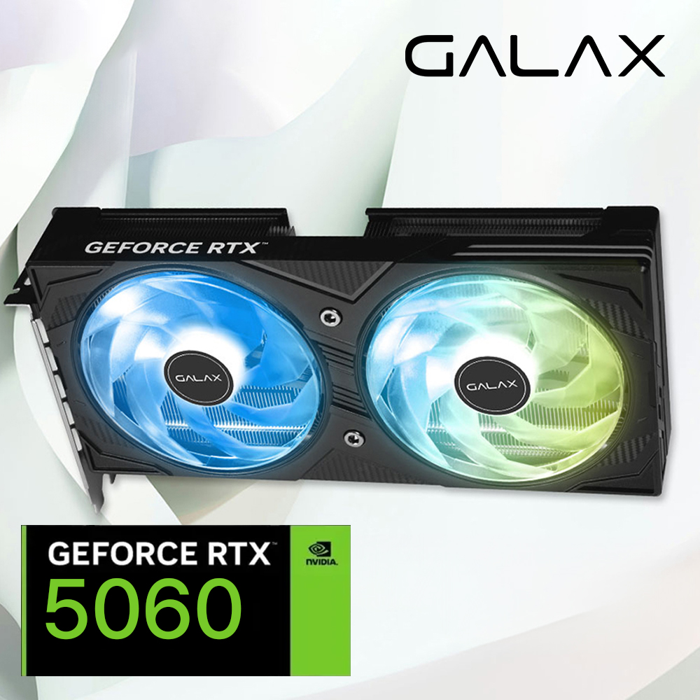 갤럭시 RTX5060 EX OC D7 8GB 블랙