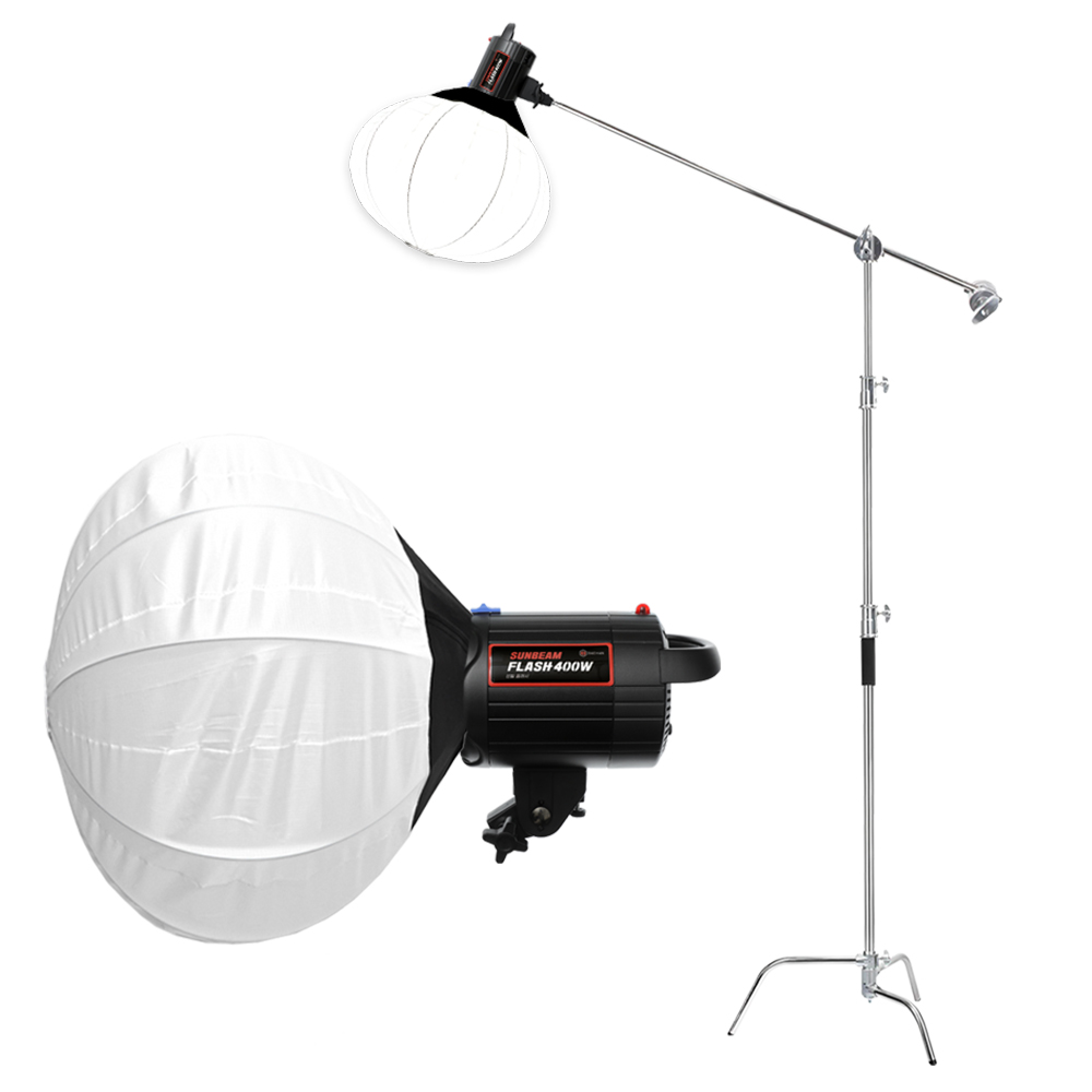 순간광조명 썬빔플래시 C스탠드 세트 KIT-FLASH23